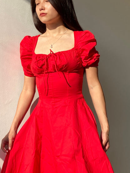 Red Rose Dress