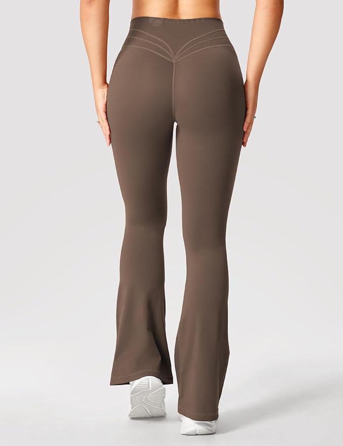 High Waist Flared Leggings