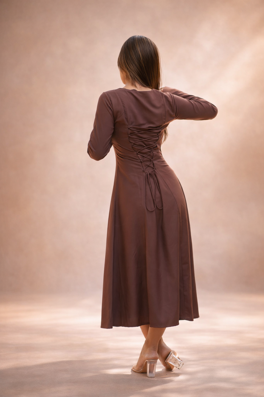 Pretty Women Button Dress