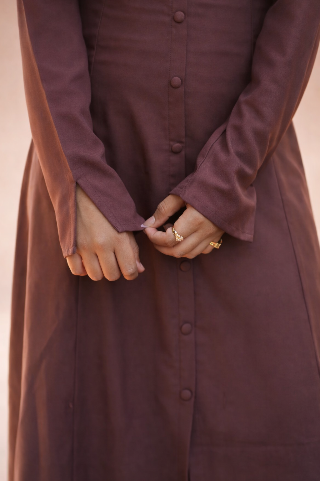 Pretty Women Button Dress