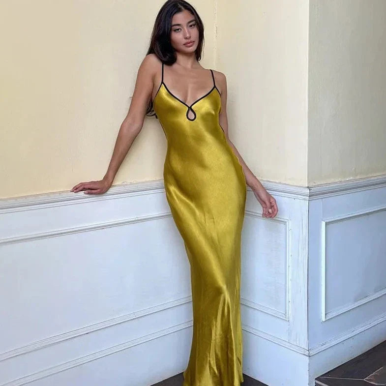 Sleeveless Backless Long Maxi Dress