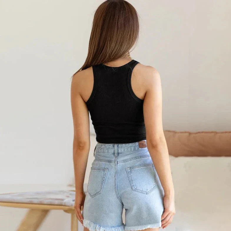 Summer Sleeveless Streetwear Tank Top