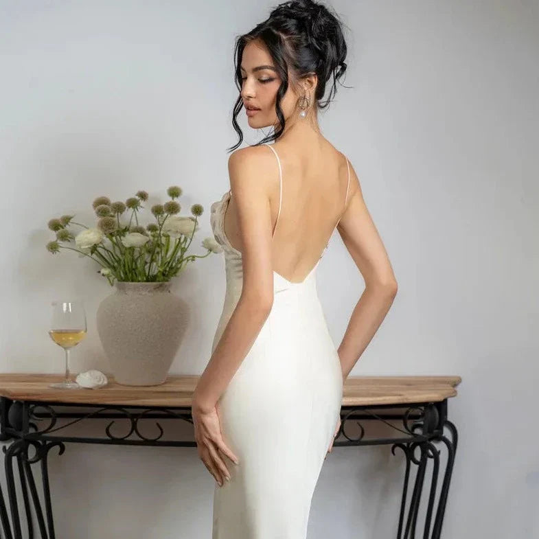 Sleeveless Backless Long Maxi Dress