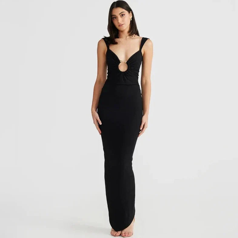 Sleeveless Backless Bodycon Dress