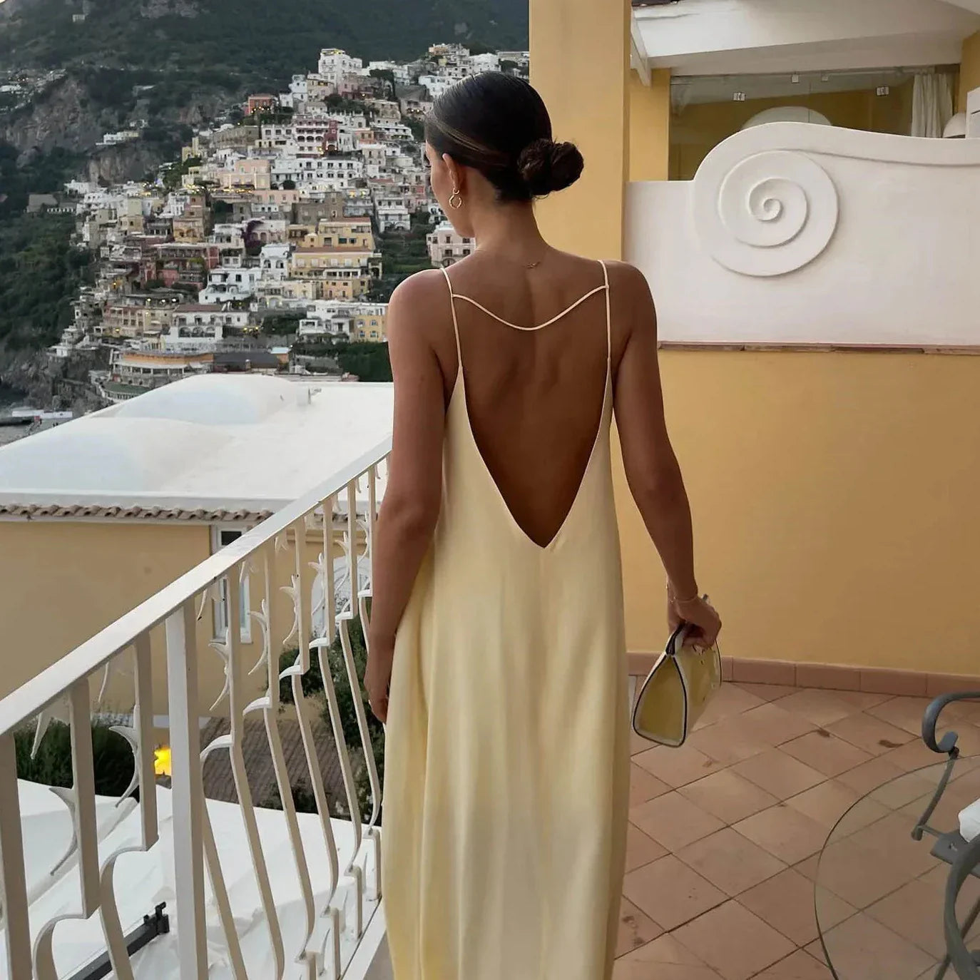 Sleeveless Backless Long Maxi Dress