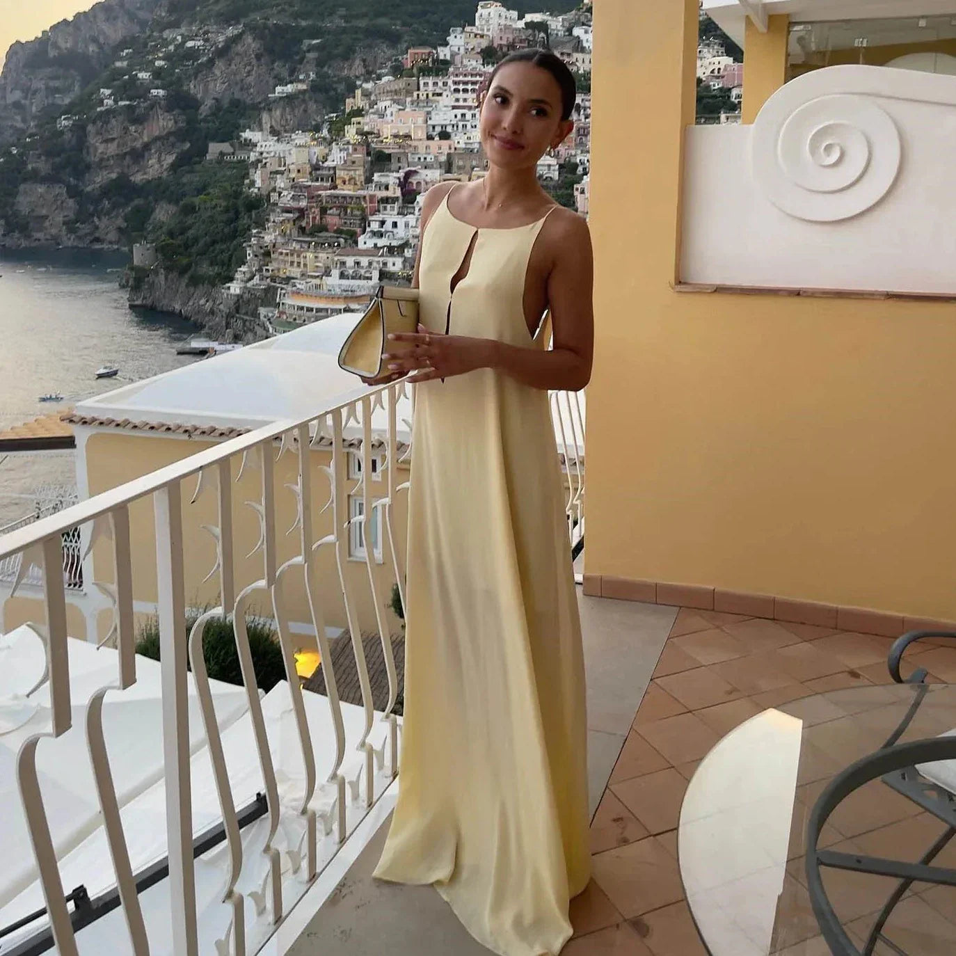 Sleeveless Backless Long Maxi Dress