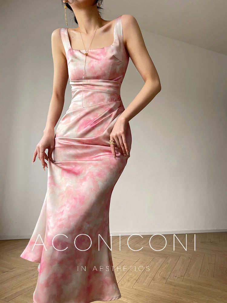 Pink Dress with Cardigan