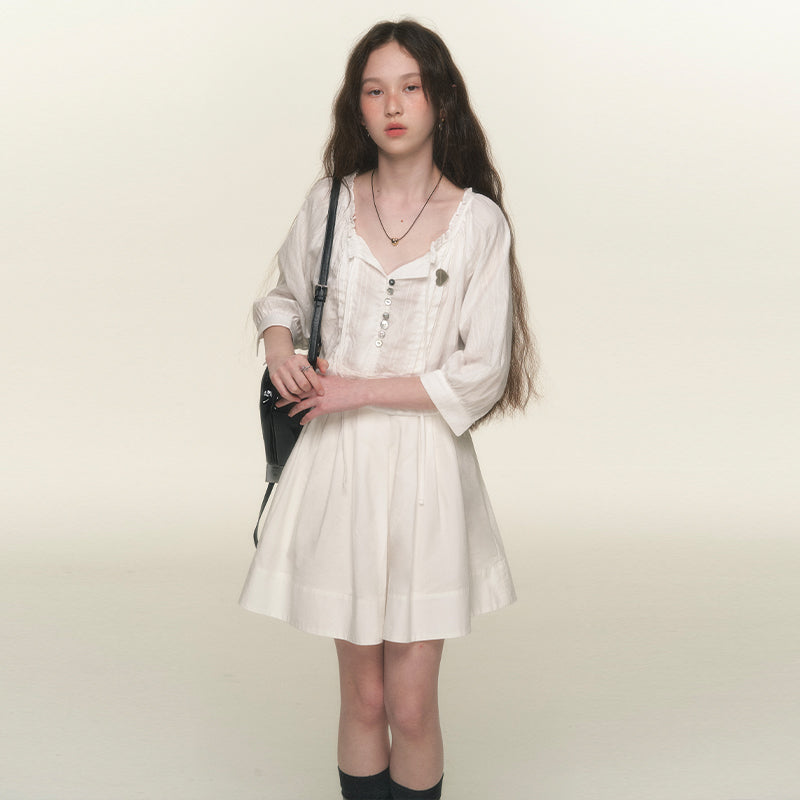Forest Style A-Line Skirt