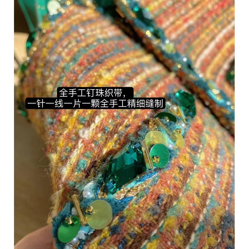 Maple Leaf Colorful Forest Limited Edition Tweed Wool Set