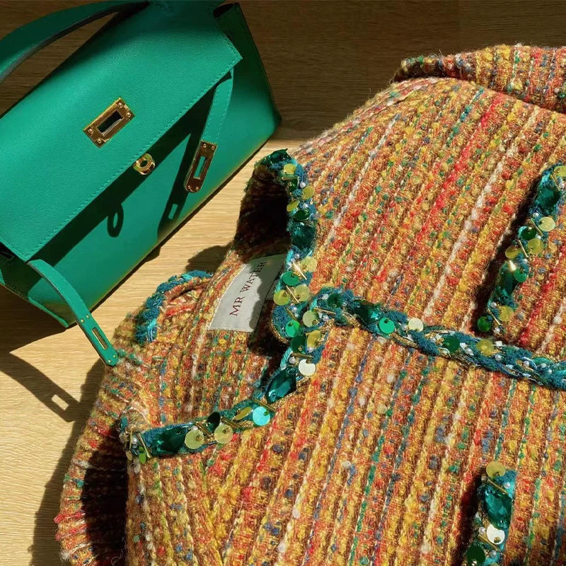 Maple Leaf Colorful Forest Limited Edition Tweed Wool Set