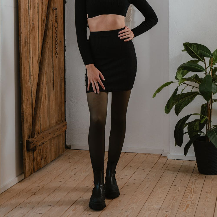 Fleece-Lined Cozy Tights